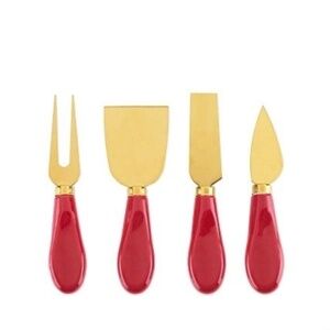 NEW Rustic Holiday: Ceramic Cheese Set by Twine